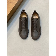 제냐 남성 스웨이드 Triple Stitch Monte 001-282153
