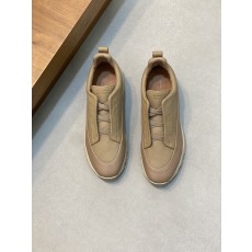 제냐 남성 스웨이드 Monte Triple Stitch 001-282163