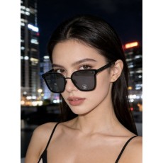 샤넬 더블 브레이드 레터 템플 선글라스 001-282252