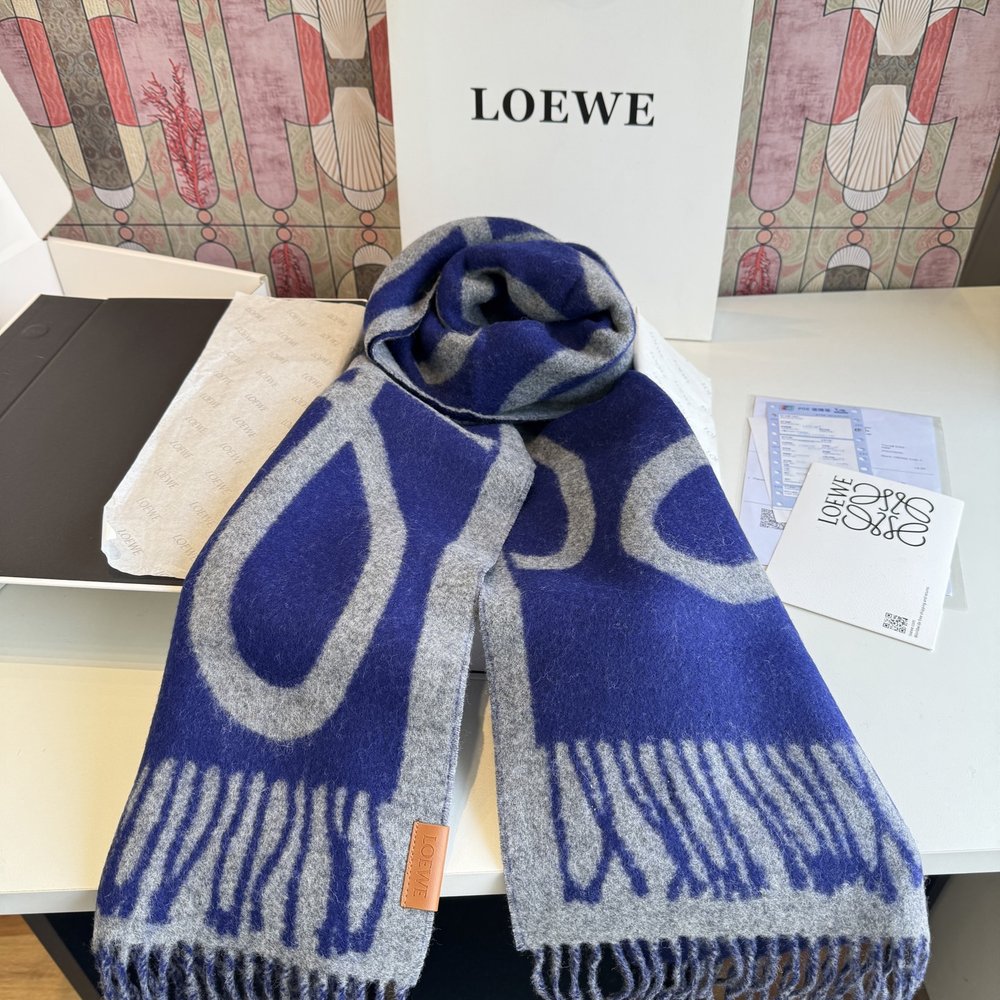 LOEWE 로고 스카프 001-282453