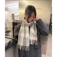 LOEWE 양면 자수 로고 캐시미어 머플러 001-282457