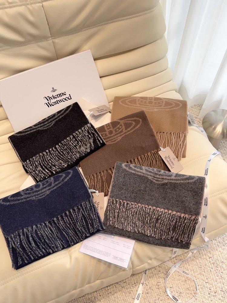 LOEWE 양면 울 스카프 001-282464