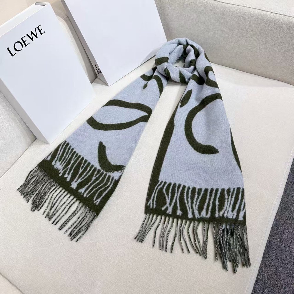 LOEWE 로에베 클래식 로고 스카프 001-282476