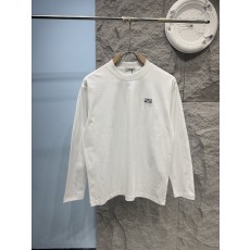 로에베 자수 로고 롱슬리브 티셔츠 001-282810