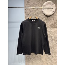 로에베 자수 로고 롱슬리브 티셔츠 001-282811