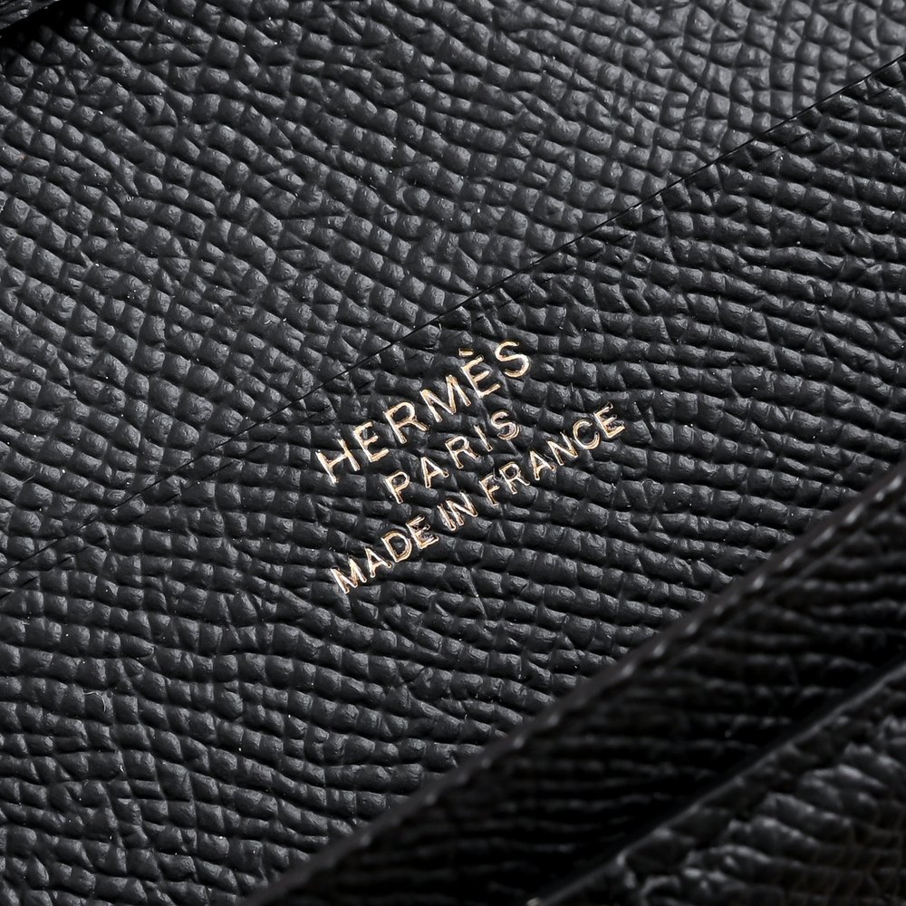 에르메스 Bearn Madame 송아지가죽 아코디언 지 001-282844