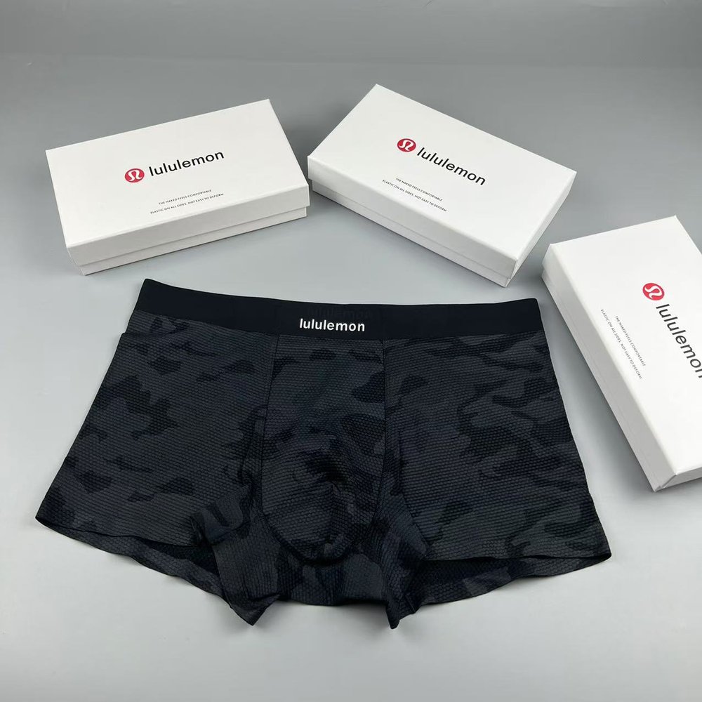 lululemon 3D 젤 프린트 남성 속옷 3팩 001-282890