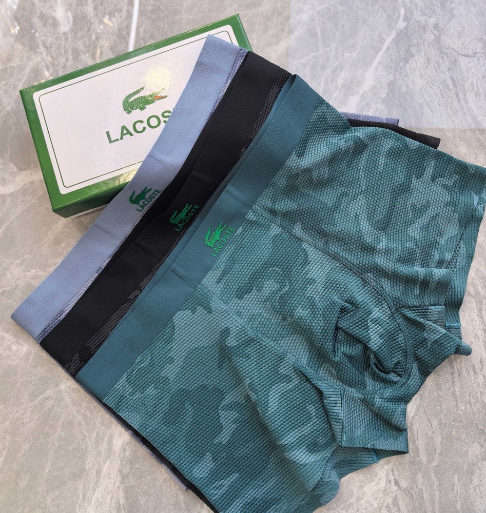LACOSTE 남성 나일론 아이스 실크 팬티 3색 001-282903
