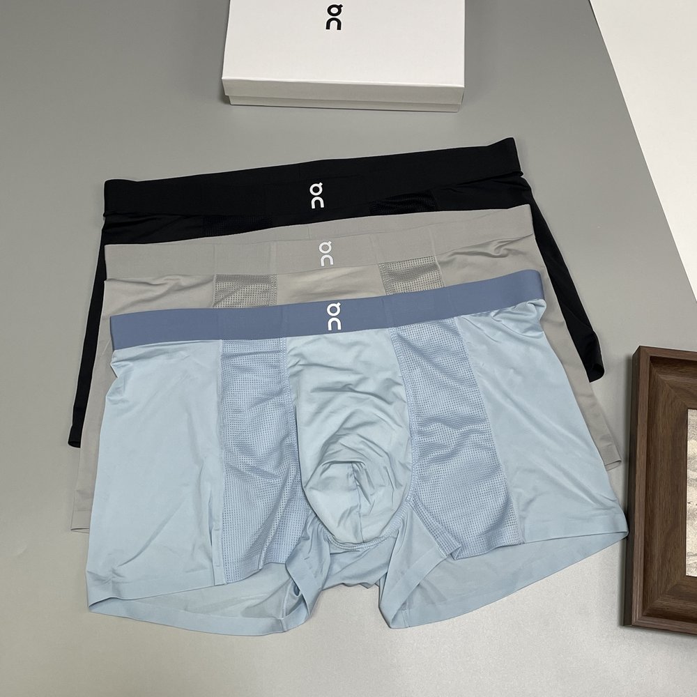 On 남성용 아이스실크 팬티 3팩 001-282905