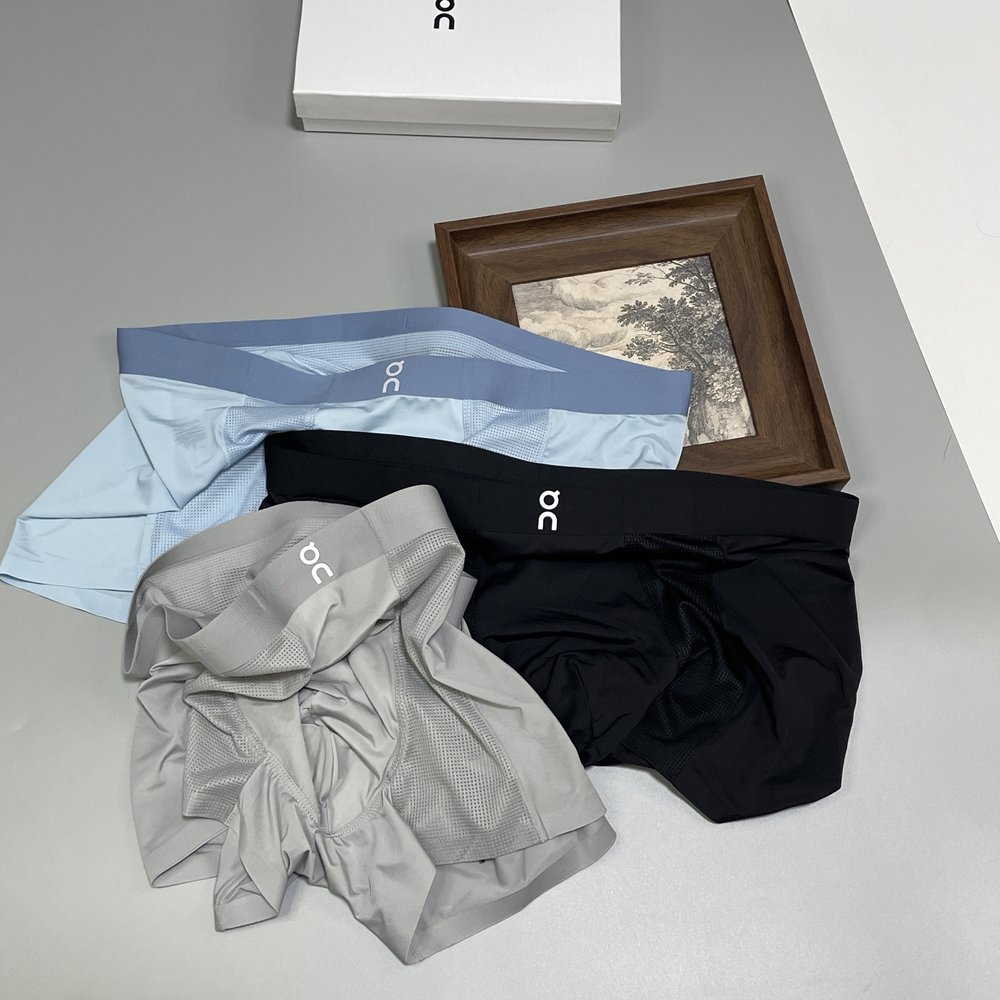 On 남성용 아이스실크 팬티 3팩 001-282905
