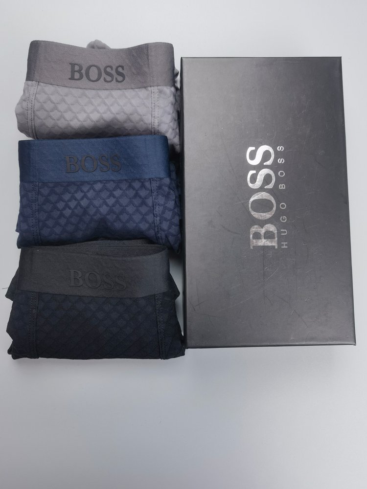 BOSS 3D 젤 프린트 남성 팬티 3팩 001-282916