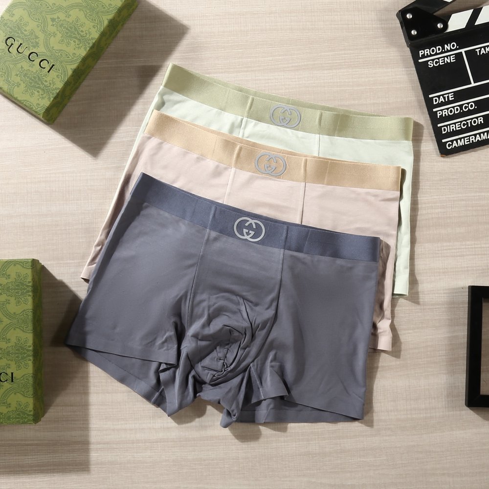 남성 모달 팬티 3팩 (L-4XL) 001-282928