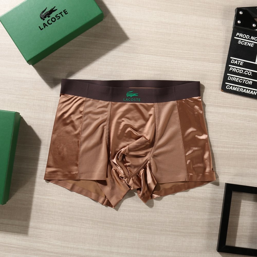 라코스테 남성 팬티 아이스실크 무봉제 박스 3팩 001-282935