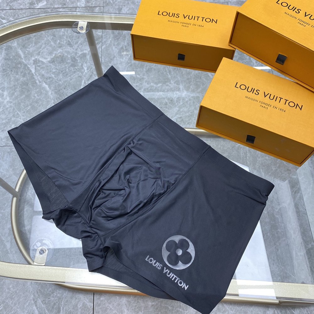 남성 아이스 실크 심리스 팬티 L-3XL 3팩 001-282957