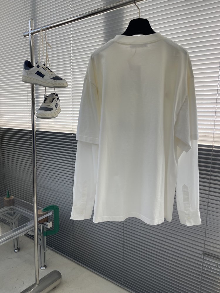 Acne Studios 빈티지 로고 가짜 투피스 롱슬리 001-282982