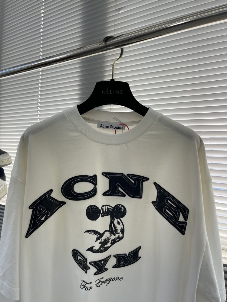 Acne Studios 빈티지 로고 가짜 투피스 롱슬리 001-282982