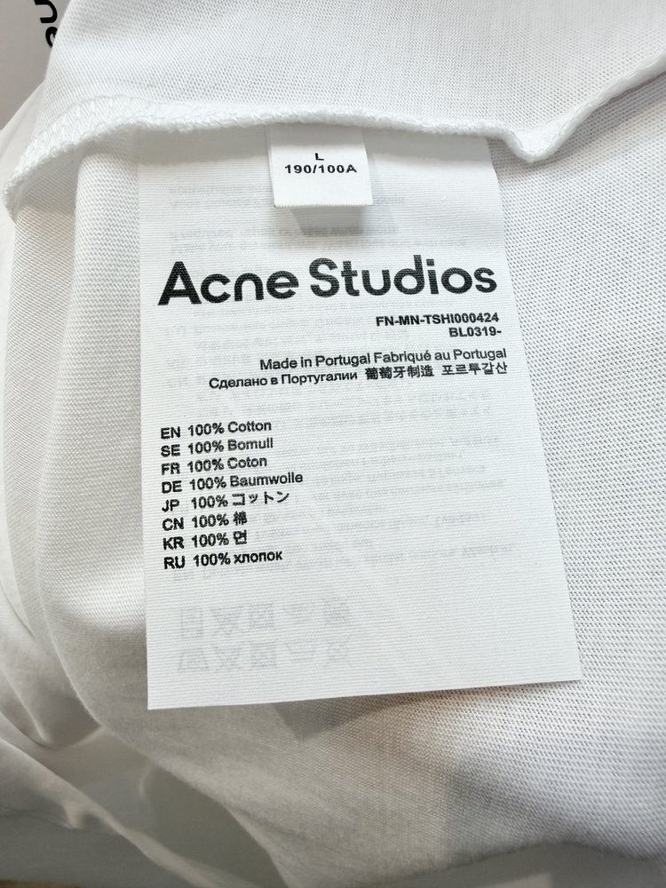 Acne Studios 오버사이즈 레이저 크리스탈 롱슬 001-282983