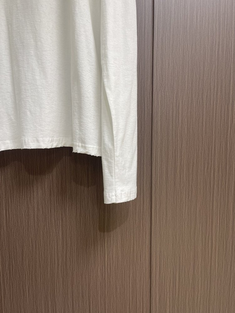 Acne Studios 레터 프린트 워싱 긴팔 티셔츠 001-282986