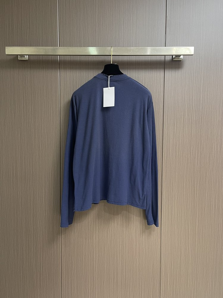 Acne Studios 레터 프린트 빈티지 롱슬리브 티 001-282987