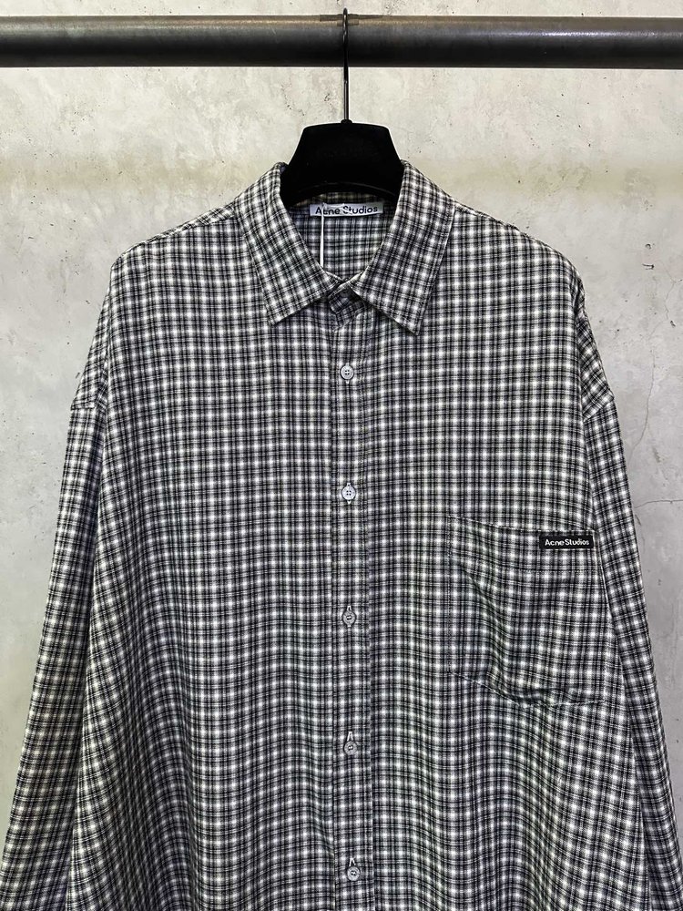Acne Studios 플란넬 체크 셔츠 001-282992