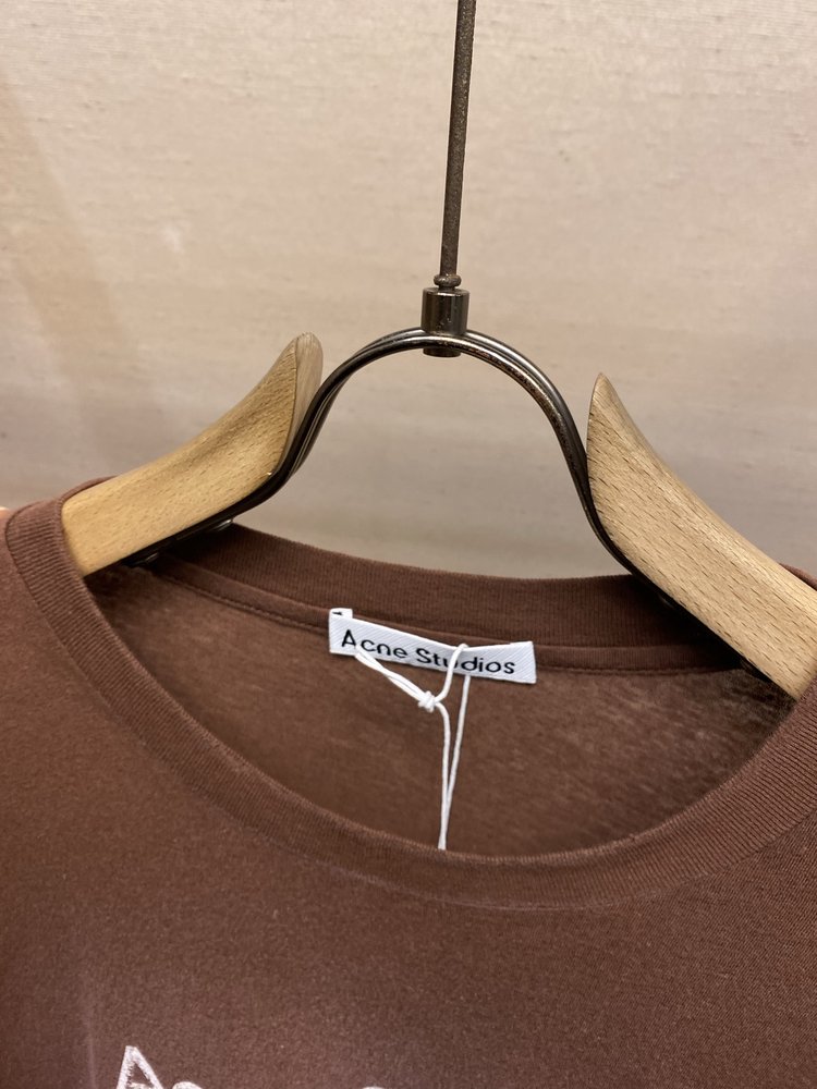 Acne Studios 봄 초기 롱슬리브 티셔츠 빈티지 001-282993