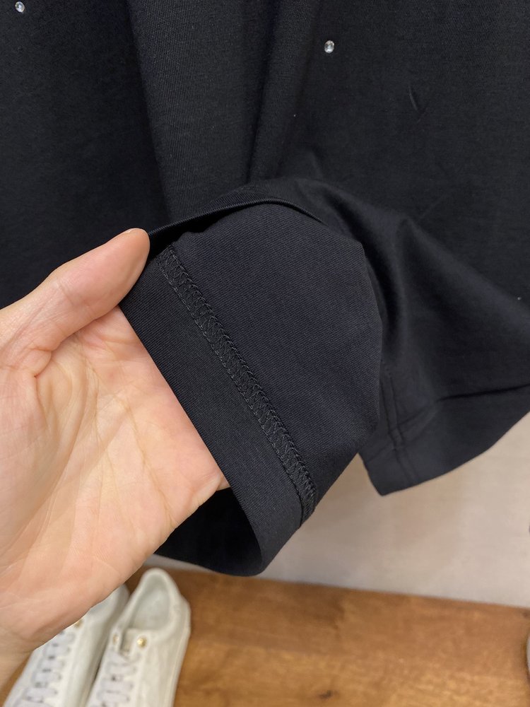 Acne Studios 미러 레이저 크리스탈 루즈핏 롱 001-282996