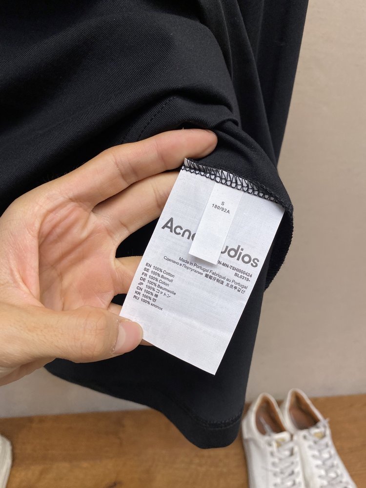 Acne Studios 미러 레이저 크리스탈 루즈핏 롱 001-282996