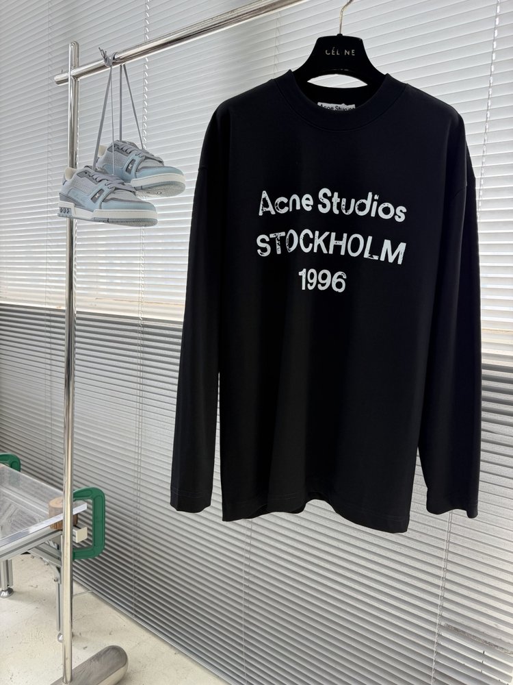 Acne Studios 빈티지 레터 롱슬리브 001-282999