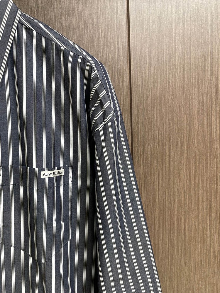 Acne Studios 더블 슬리브 스트라이프 셔츠 001-283002