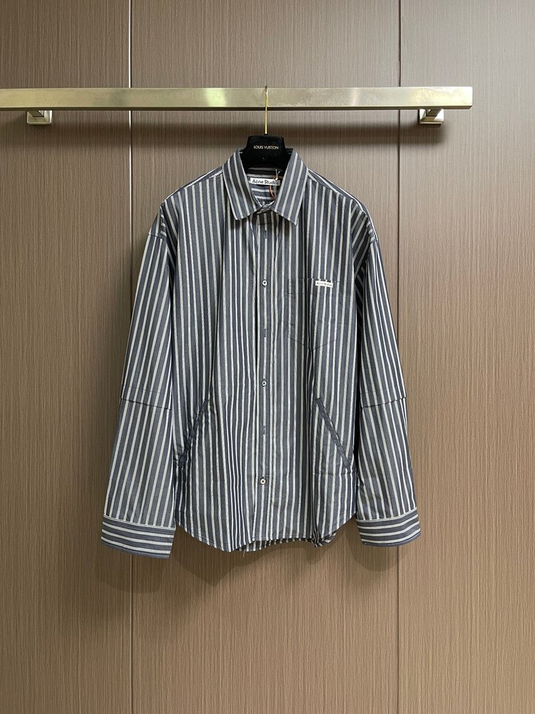 Acne Studios 더블 슬리브 스트라이프 셔츠 001-283002