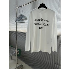 Acne Studios 빈티지 레터 롱슬리브 티셔츠 001-283008