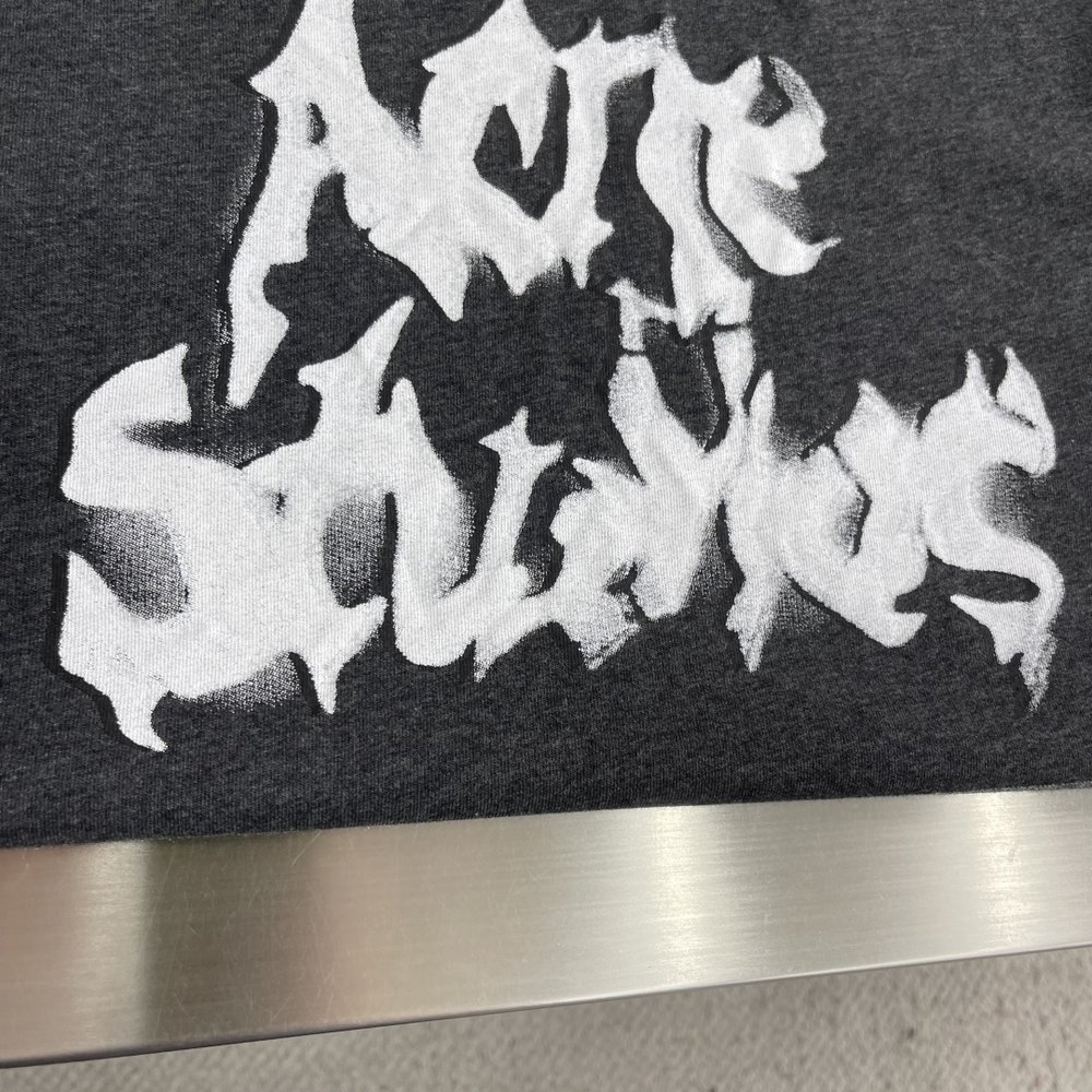 Acne Studios 프린트 빈티지 긴팔 티셔츠 001-283009