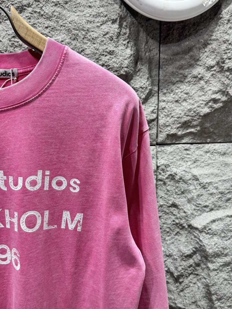 Acne Studios 멀티컬러 헤비워시 코튼 롱슬리브 001-283011
