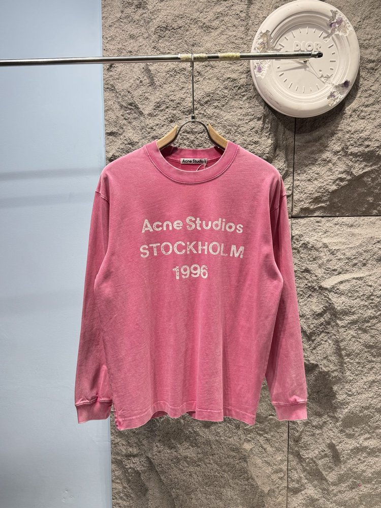 Acne Studios 멀티컬러 헤비워시 코튼 롱슬리브 001-283011