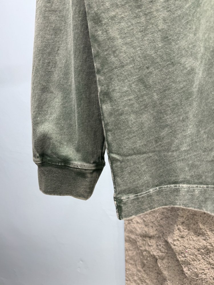 Acne Studios 멀티컬러 남녀공용 긴팔 티셔츠 001-283015