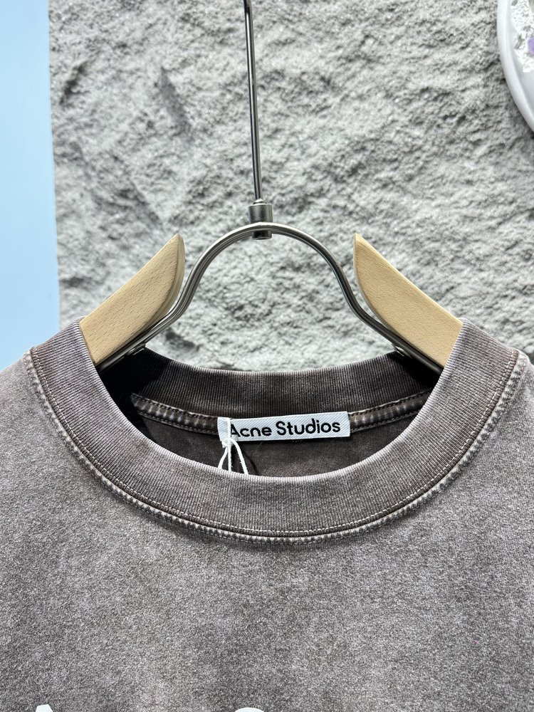 Acne Studios 헤비워시 롱슬리브 티셔츠 001-283017