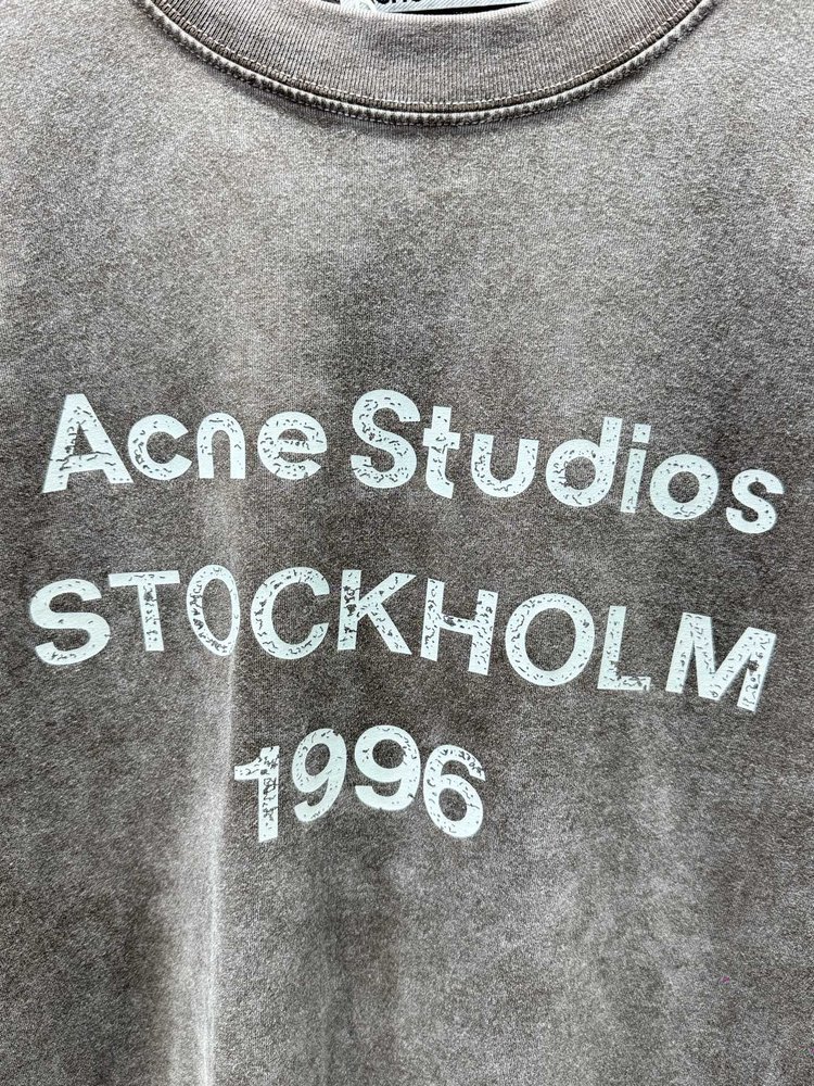 Acne Studios 헤비워시 롱슬리브 티셔츠 001-283017