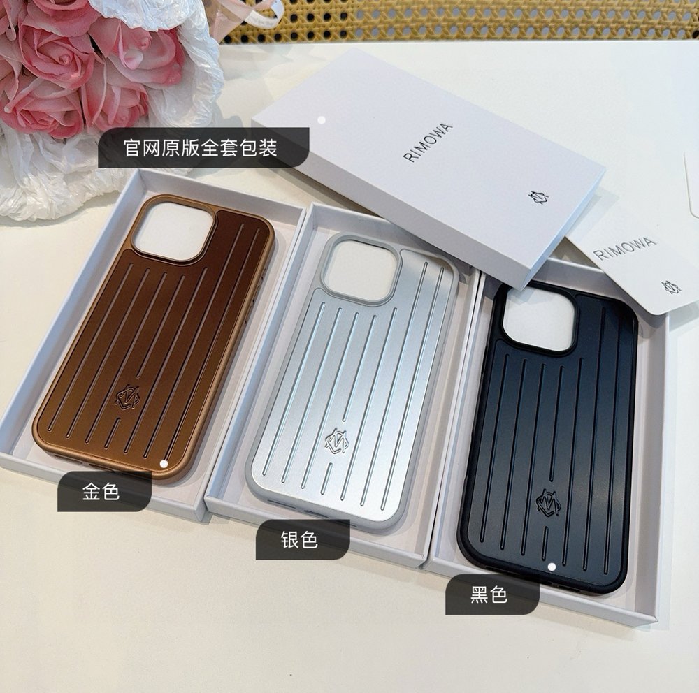 RIMOWA 알루미늄 마그네슘 합금 풀커버 휴대폰 케이 001-283023