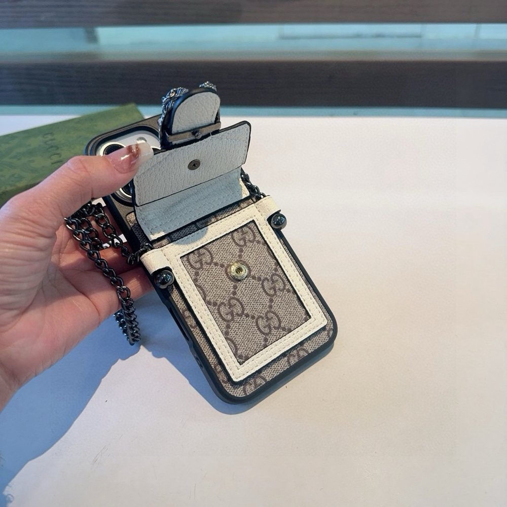구찌 뱀머리 카드지갑 크로스 폰케이스 001-283029