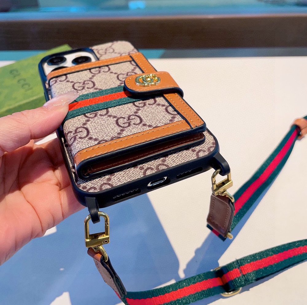 구찌 오리지널 가죽 카드지갑 폰케이스 001-283041