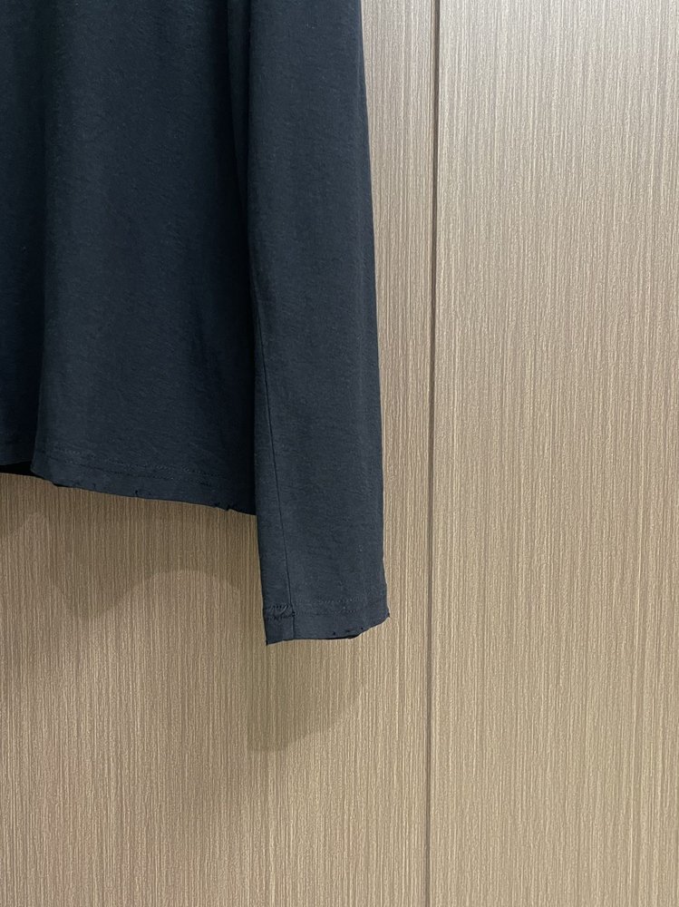 Acne Studios 레터 프린트 빈티지 롱슬리브 티 001-283042