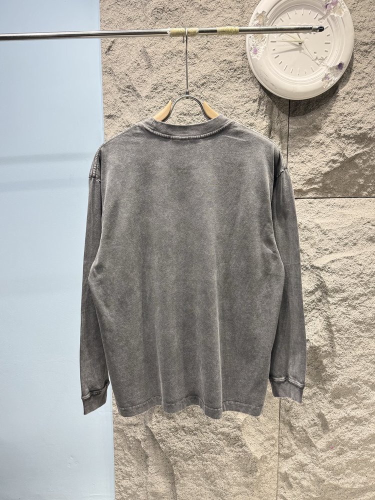 Acne Studios 헤비워시 롱슬리브 티셔츠 001-283044