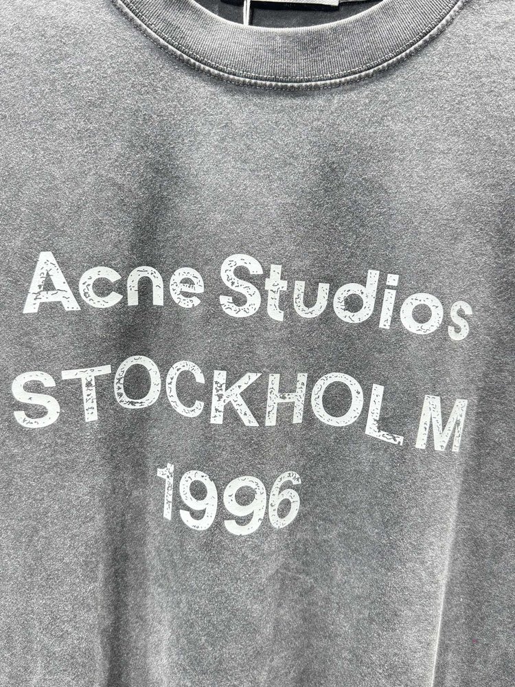 Acne Studios 헤비워시 롱슬리브 티셔츠 001-283044