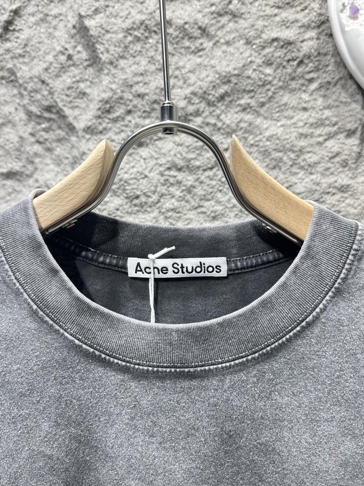 Acne Studios 헤비워시 롱슬리브 티셔츠 001-283044
