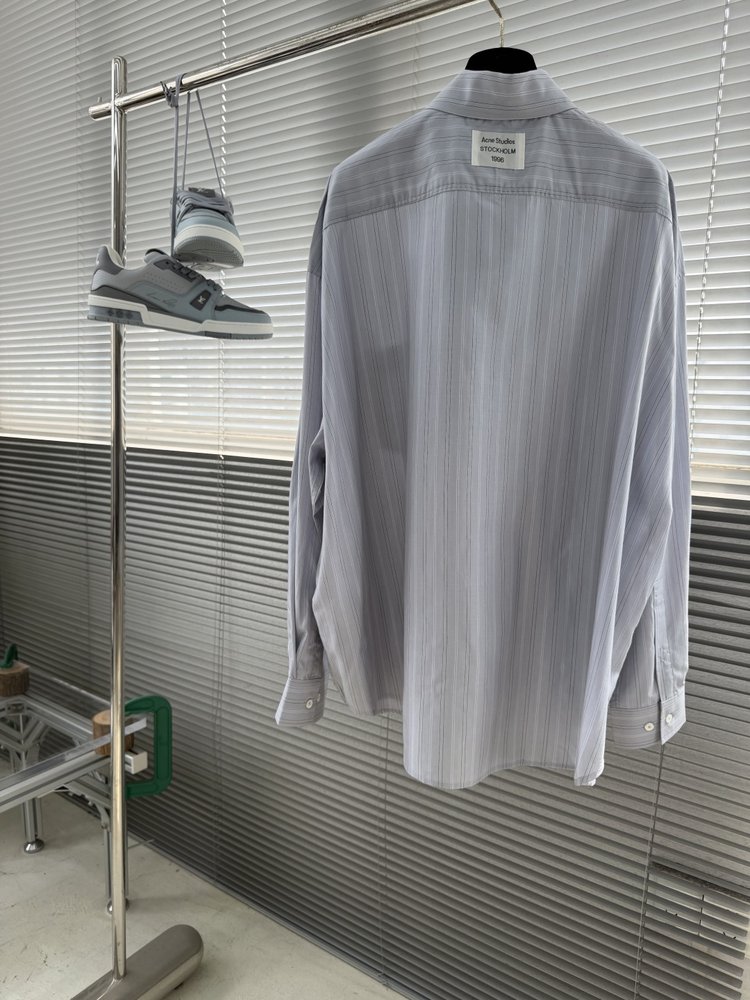 Acne Studios 스트라이프 카라 셔츠 001-283045