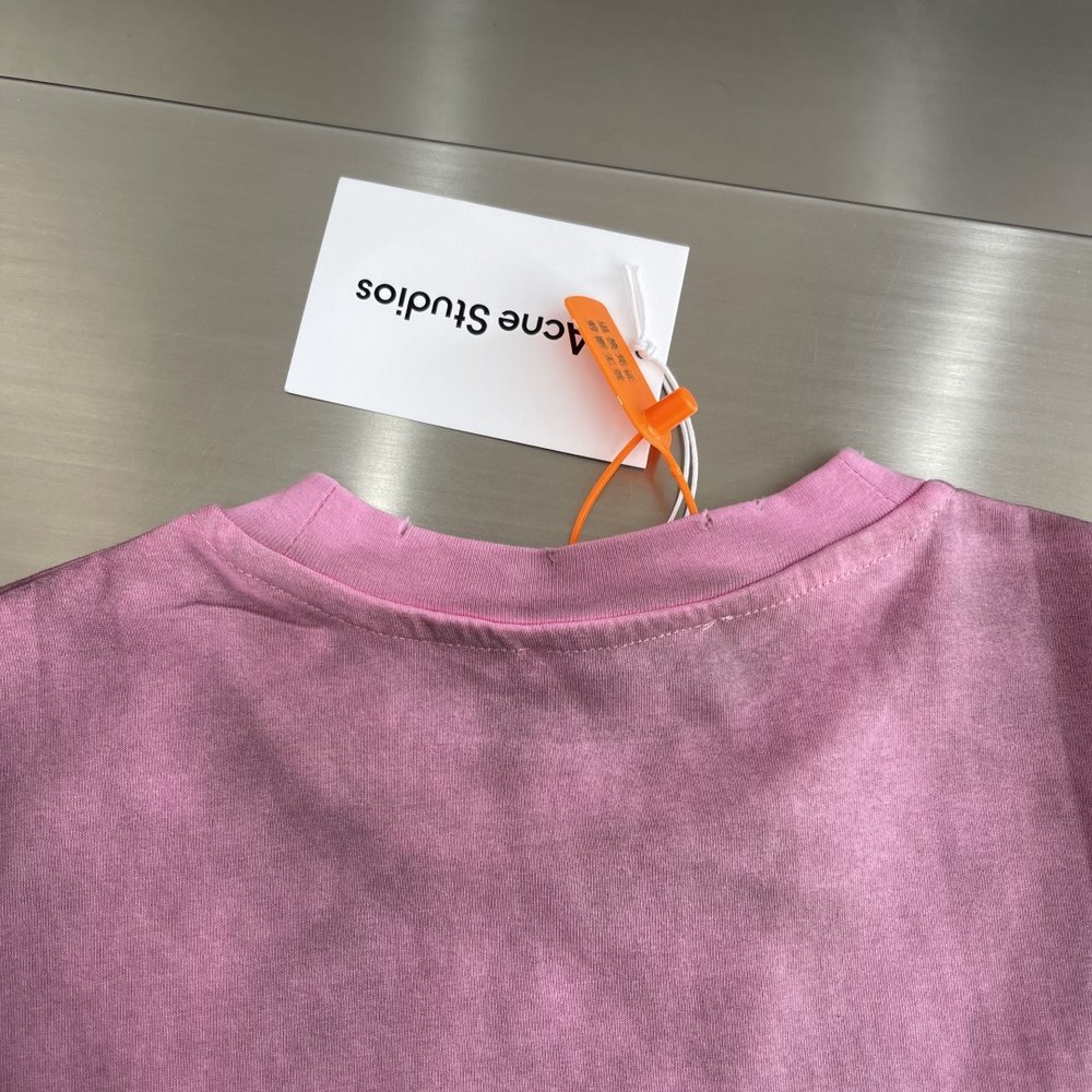Acne Studios 스프레이 페인팅 빈티지 로고 롱 001-283048