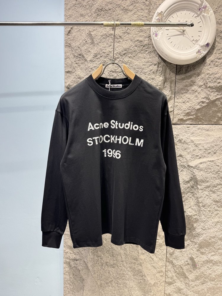 Acne Studios 멀티컬러 롱슬리브 티셔츠 001-283049