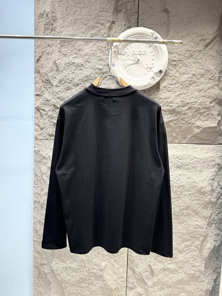 Acne Studios 시그니처 자수 긴팔 티셔츠 001-283052