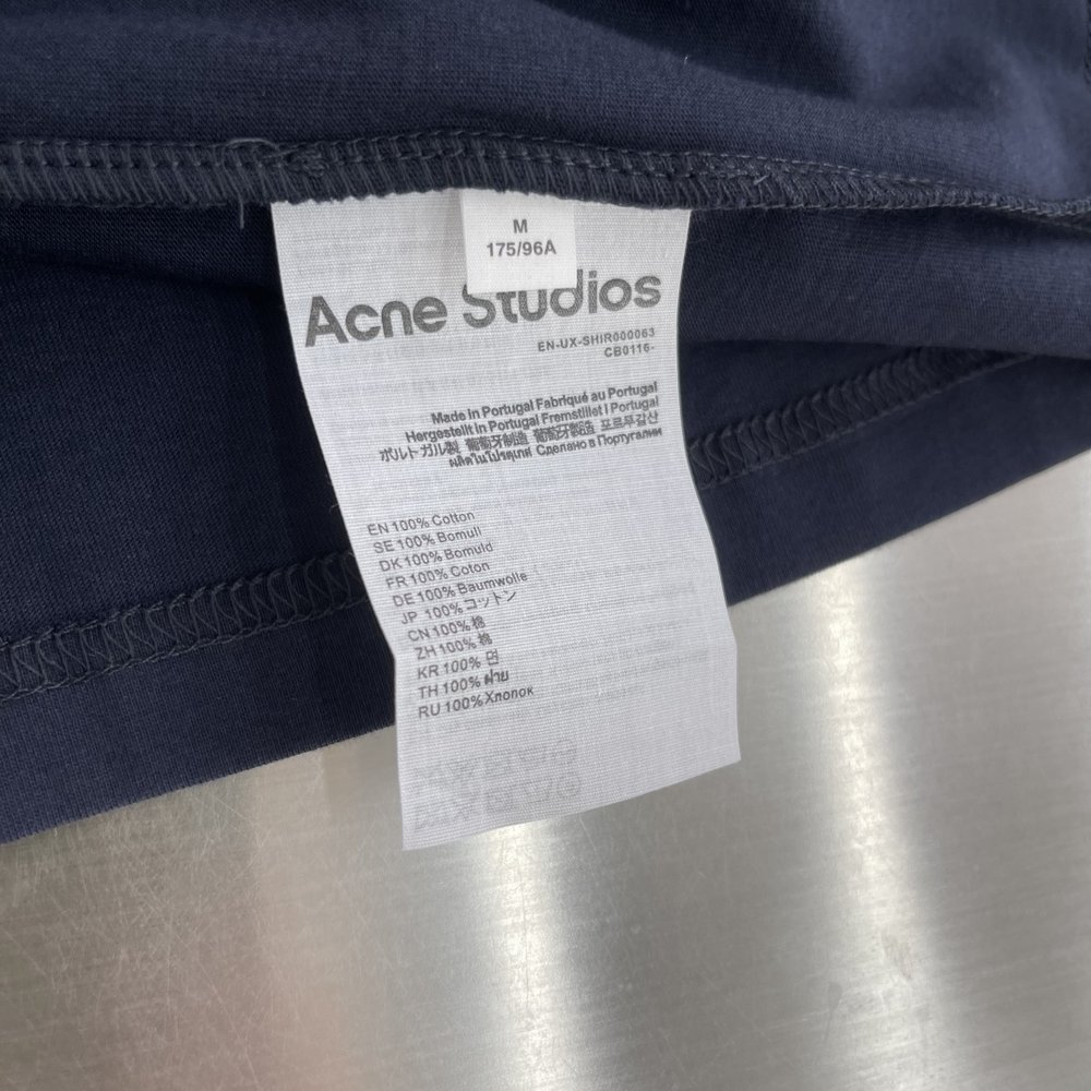 Acne Studios 자수 긴팔 상의 001-283053
