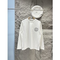 Acne Studios 로고 프린트 롱슬리브 티셔츠 001-283059